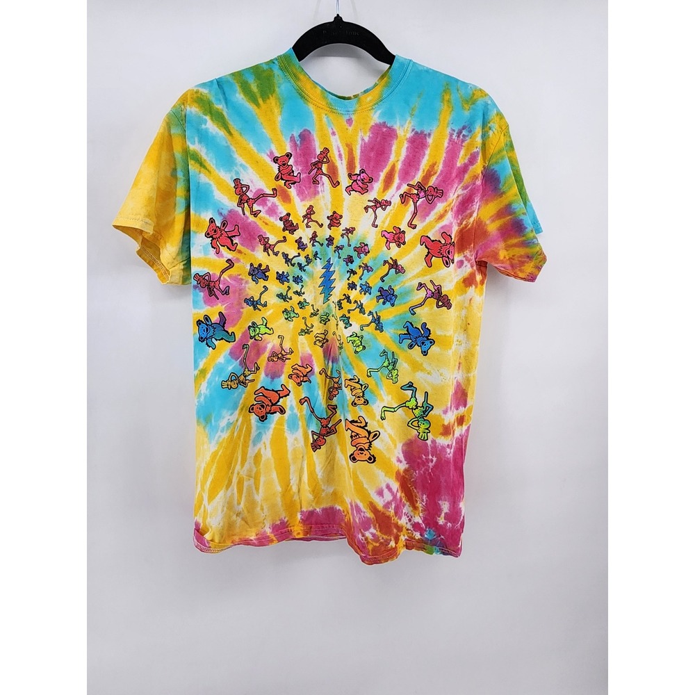 Dead and Company Summer Tour 2019 Tie Dye T-Shirt Mens Medium Dancing Bears
